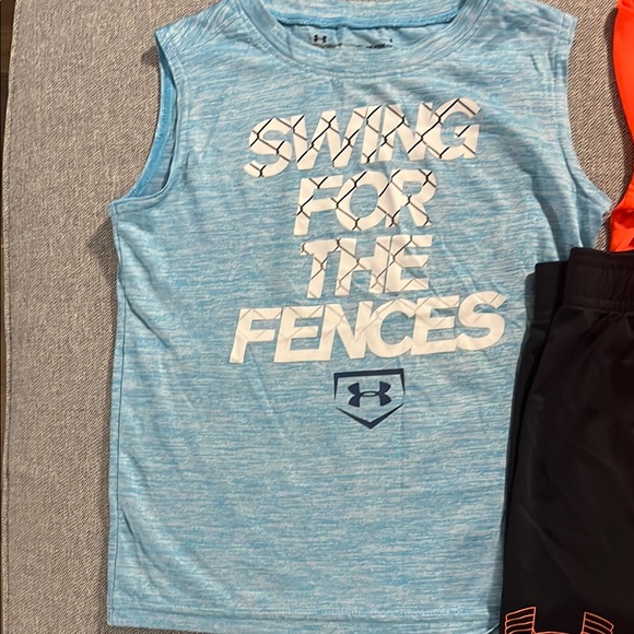 Under Armour Kids' Tank, T-Shirt, & Shorts Bundle (Size: 6) - Picture 2 of 6